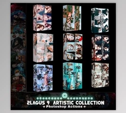 Download 2lagus 9 Artistic Collection Photoshop Actions GraphicRiver-31604326 (ATN)