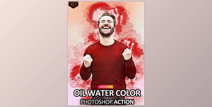 Download Oil Water Color Photoshop Action GraphicRiver-30887072 (ABR, ATN)