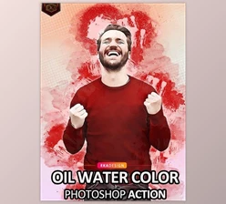 Download Oil Water Color Photoshop Action GraphicRiver-30887072 (ABR, ATN)