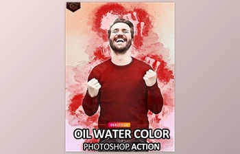 Download Oil Water <span class='badge badge-warning'>Color</span> Photoshop Action GraphicRiver-30887072 (ABR, ATN)