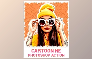 Download Cartoon Me Photoshop <span class='badge badge-warning'>Action</span> GraphicRiver-30595240 (ABR, PAT, ATN)