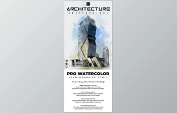 Download <span class='badge badge-warning'>Architecture</span> Watercolor 2.0 – Photoshop Tool GraphicRiver-31604672 (ABR, ATN, PNG, JSX)