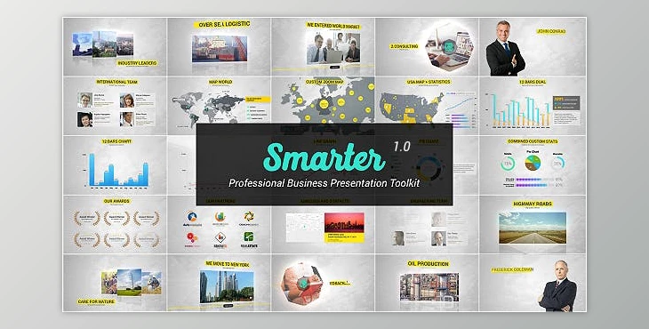 Download Presentation with Infographics (Videohive 15403293) - AE Project