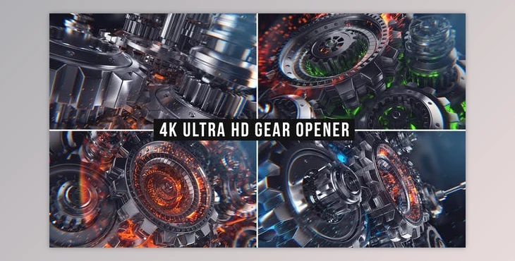 Download Gear Opener (Videohive 31833907) - AE Project