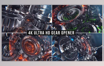 Download <span class='badge badge-warning'>Gear</span> Opener (Videohive 31833907) - AE Project