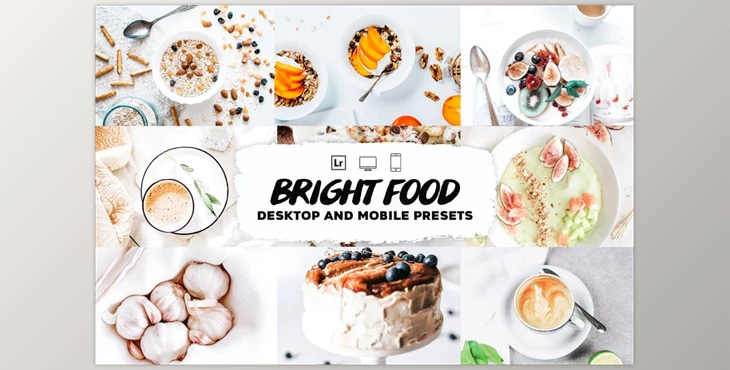 Download Bright Food Lightroom Presets CreativeMarket-5953327