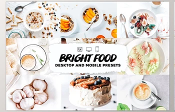 Download Bright Food <span class='badge badge-warning'>Lightroom</span> Presets CreativeMarket-5953327