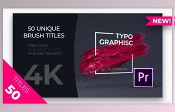 Download 50 Brush <span class='badge badge-warning'>Titles</span> MOGRT (<span class='badge badge-warning'>Videohive</span> 23161526) - AE Project