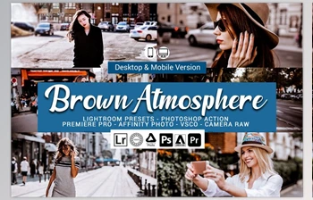 Download Brown Atmosphere <span class='badge badge-warning'>Lightroom</span> <span class='badge badge-warning'>Presets</span> CreativeMarket-5156477 (<span class='badge badge-warning'>XMP</span>, Lrtemplate, <span class='badge badge-warning'>DNG</span>, PS)