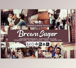Download Brown Sugar Lightroom Presets CreativeMarket-5156483 (XMP, Lrtemplate, DNG, PS)