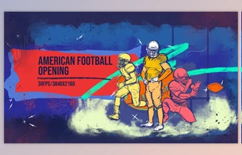 Download American Football 4K Opener/ Sport Promo/ Uniform/ Club/ Rugby/ Event/ NFL/ Gate/ USA/ <span class='badge badge-warning'>America</span>/ Flag (<span class='badge badge-warning'>Videohive</span> 31930561) - AE <span class='badge badge-warning'>Project</span>