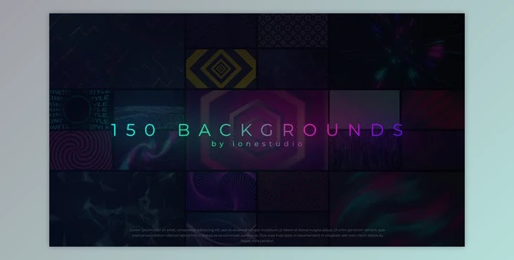 Download Videohive  150 Loop Backgrounds 31993643