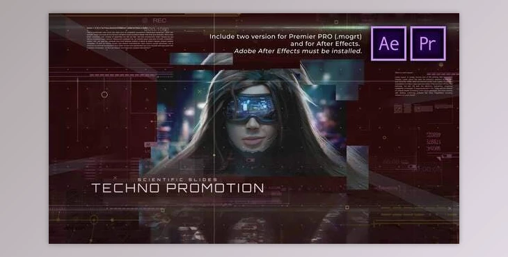 Download Scientific Slides Techno Promotion (Videohive 31833182) - PR Project