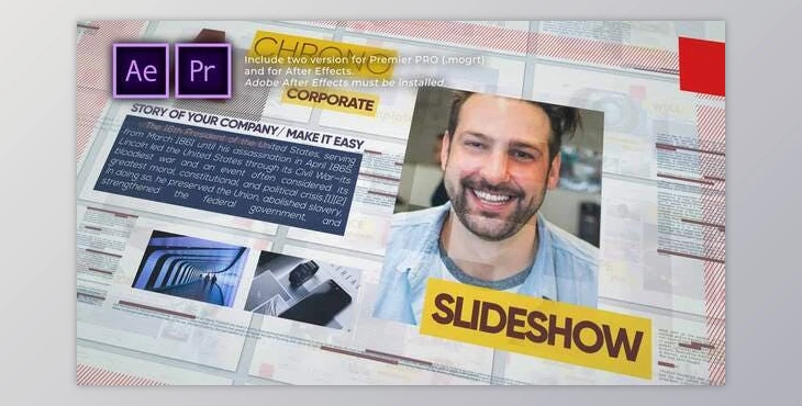 Download Chrono Corporation Slideshow (Videohive 31739384) - PR Project