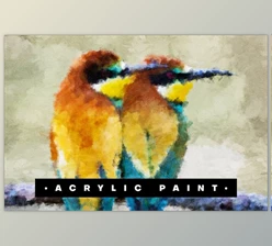Download Acrylic Paint Photoshop Action (ABR, ATN, PAT)