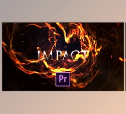 Download Impact Fire Flame Titles - Premiere (Videohive 25060968)
