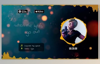 Download Music Players With Lyrics Titles (<span class='badge badge-warning'>Videohive</span> 31744834) - PR <span class='badge badge-warning'>Project</span>