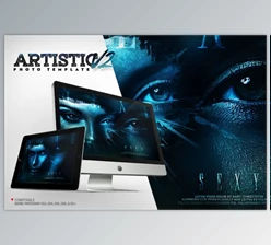 Download Artistic Photo Template V2 By amorjesu
