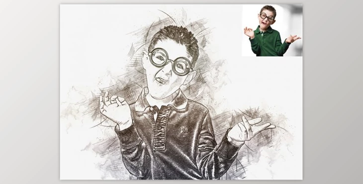 Download Line Art Sketch Photoshop Action By Studio Retouch