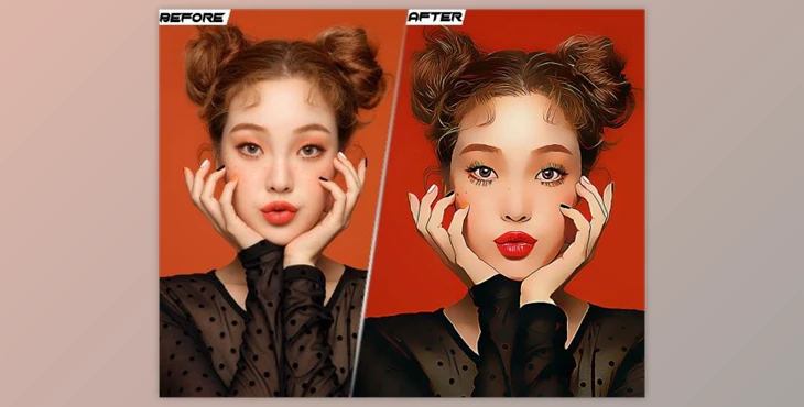 Download Vector Cartoon Painting Photoshop Actions by 2lagus