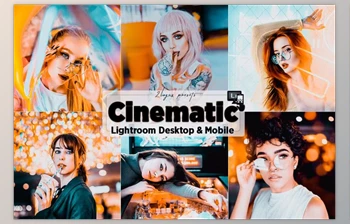 Download <span class='badge badge-warning'>Cinematic</span> Neon Lightroom Presets by 2lagus (Desk, Mob)