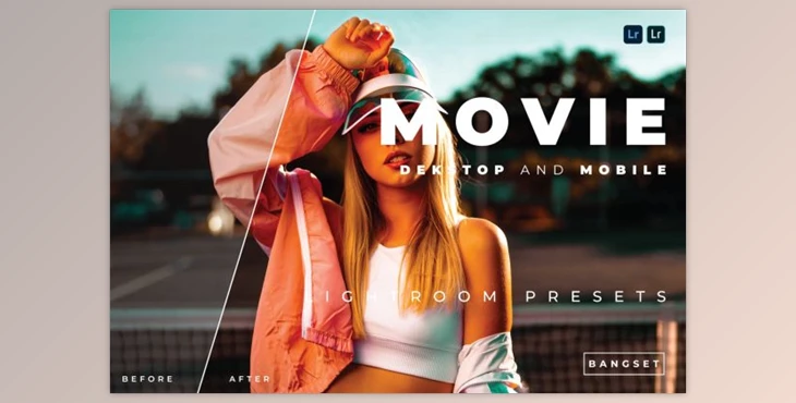 Download Movie Desktop and Mobile Lightroom Preset by Bangset