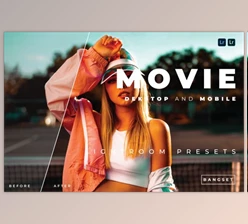 Download Movie Desktop and Mobile Lightroom Preset by Bangset