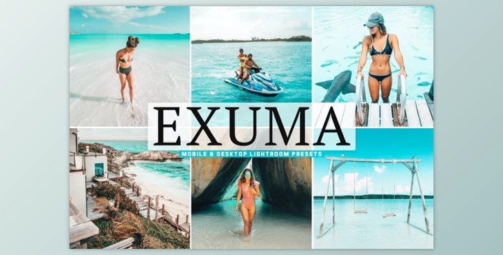 Download Exuma Mobile & Desktop Lightroom Presets by Creativetacos