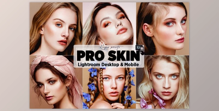 Download PRO SKIN Retouch Lighgtroom Presets by 2lagus (Desk, Mob)