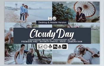 Download Cloudy Day Lightroom Presets and <span class='badge badge-warning'>LUTs</span> By DreamColor