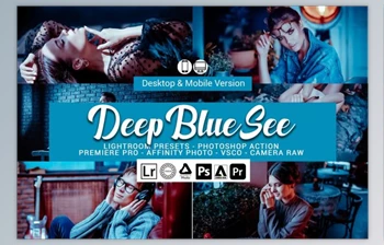 Download Deep <span class='badge badge-warning'>Blue</span> Sea Lightroom Presets By DreamColor