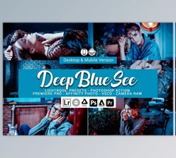 Download Deep Blue Sea Lightroom Presets By DreamColor