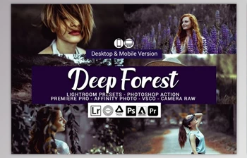 Download Deep Forest Lightroom Presets and <span class='badge badge-warning'>LUTs</span> By DreamColor