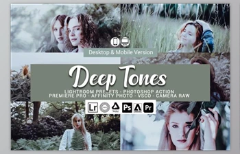 Download Deep Tones Lightroom Presets and <span class='badge badge-warning'>LUTs</span> By DreamColor