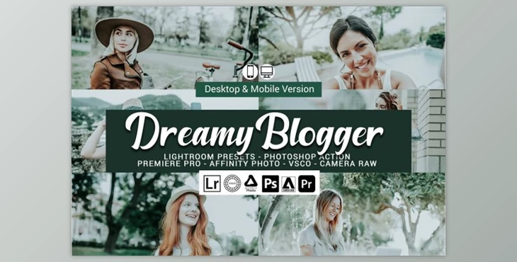 Download Dreamy Blogger Lightroom Presets By DreamColor