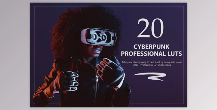Download 20 Cyberpunk LUTs Pack By Eldamar Studio