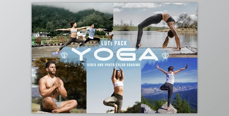 Download Yoga Luts - 11 Yoga Looks for Video by Cinemart