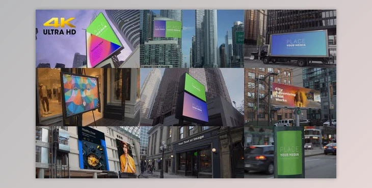 Download City Advertising Mockups (Videohive 25782377) - AE Project