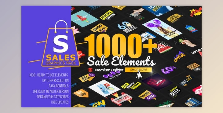 Download Sales Graphics Pack (Videohive 31601466) - AE Project