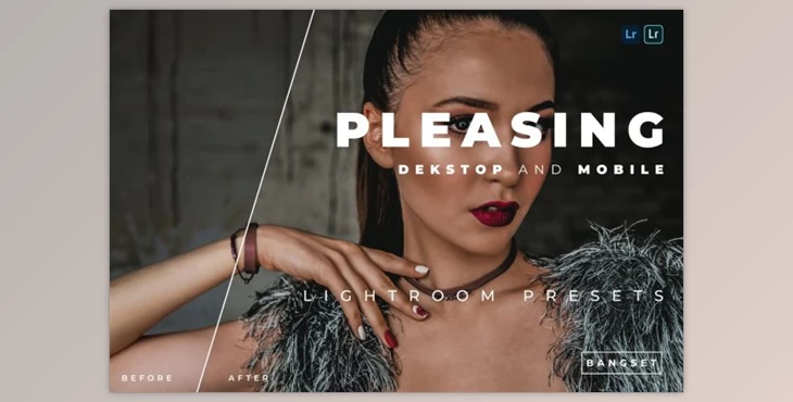 Download Pleasing Desktop and Mobile Lightroom Preset by Bangset