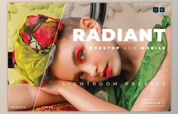 Download Radiant Desktop and Mobile Lightroom <span class='badge badge-warning'>Preset</span> by Bangset