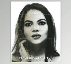 Download Pencil Drawing Photo Effect By Hypography (PSD)