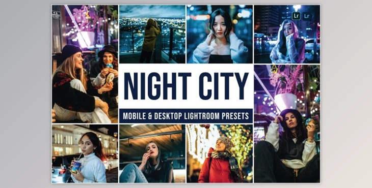 Download Night City Mobile and Desktop Lightroom Presets by Laksmitagraphics