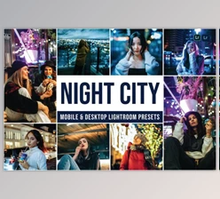 Download Night City Mobile and Desktop Lightroom Presets by Laksmitagraphics