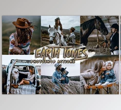 Download Earth Tones Photoshop Actions by 2lagus (ATN)