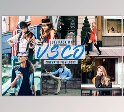 Download VSCO Cinematic LUTs – Film Look for Video Creators by allanthedp