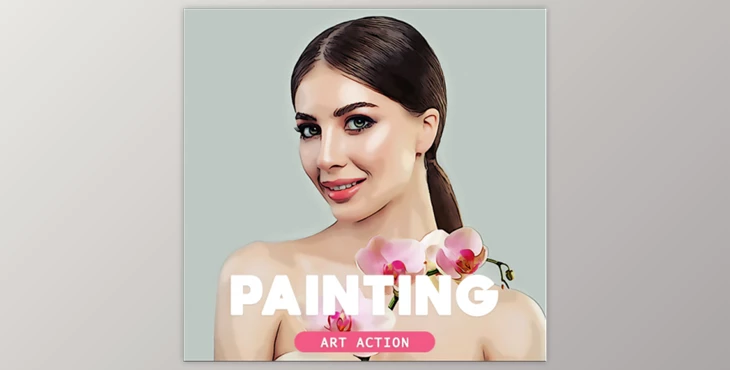 Download Painting Art Photoshop Action By MS-Creation (ATN)