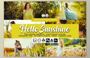 Download Hello Sunshine <span class='badge badge-warning'>Lightroom</span> Presets By DreamColor