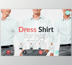 Download Dress Shirt for Men Mock-ups Set By Mocca2Go