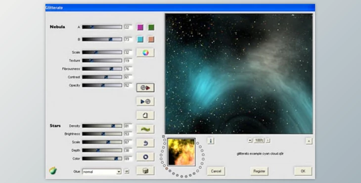 Download Flaming Pear – Glitterato 1.69 (x86/x64) Plug-in for Adobe Photoshop